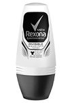 Rexona MotionSense Invisible Black + White 48h Anti-perspirant Roll On for Men, 50ml