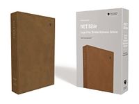 NET Bible, Thinline Reference, Large Print, Leathersoft, Brown, Comfort Print: Holy Bible