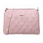 Mochi Women Pink Zip Top Sling Bag (66-7354)