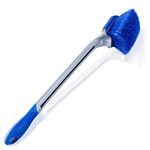 WCBDUT Car Wheel Cleaning Brush, Wheel Brush for Car Alloy Wheel and Tyre Brush Cleaning, Rim Cleaner for Your Car, Motorcycle or Bicycle Tire Brush Washing Tool (Long Handle)