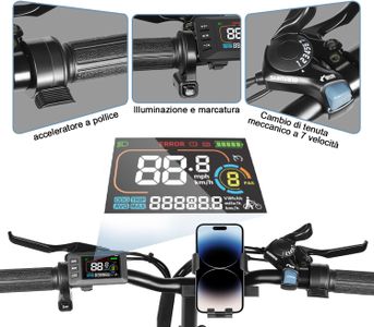 SAMEBIKE Foldable Electric Bike for Adults
