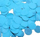 Kidsy Winsy Premium Tissue Paper Confetti 1 Inch Circle (Blue, 200 gms/20000 Pcs)| Bigger Value Pack| Decoration Items for Birthday, Anniversary, Baby Shower| Decor for Balloon Decoration