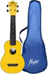Flight Travel Soprano Ukulele - Yellow (TUS-35YW)