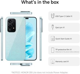 HONOR 400 Lite 5G Smartphone, 8GB RAM 256GB, Marrs Green