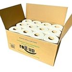 Roll Up Bamboo Toilet Paper (Unwrapped/Naked) 100% Bamboo Toilet Paper, 24 Tree Free Triple Rolls, 350 Sheets 3 ply per roll, Septic Safe, Hypoallergenic Antimicrobial