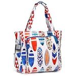 Chase Chic Beach Bag Womens, Extra Large Fold-able Pool Tote Bag, Waterproof Lightweight Shoulder Bag With Zipper for Travel, Gym, Swim and Beach Holiday