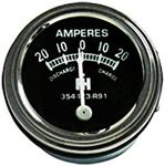 RTP IH/Farmall Tractor Amp Gauge 20-20 Style with IH Logo