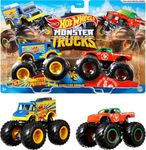 Hot Wheels Monster Trucks 2-Pack, D