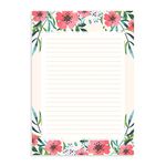 alterEgo Letter Stationery Paper for Writing Poems; Lyrics and Letters with Kraft Envelopes (Seashell Peach)