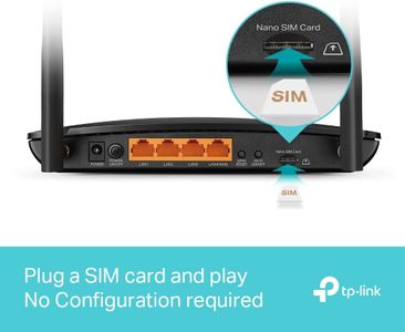 TP-Link Archer MR600 4G+ AC1200 Dual Band Wireless Router – SIM Slot, MU-MIMO