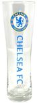 CHELSEA Official Merchandise Football Club Sports Accessories, Gifts & Stationary Items. (Tall Slim Pint Glass)