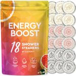 Cleverfy Shower Steamers Aromatherapy - Pack of 18 Energy Restoring Shower Bombs with Essential Oils. Self Care Stocking Stuffers for Women and Teens and Christmas Gifts for Women.