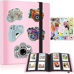 Ablus 160 Pockets Mini Photo Album for Fujifilm Instax Mini Camera, Polaroid Snap, Z2300, SocialMatic Instant Cameras & Zip Instant Printer (160 pockets, Pink)