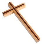 Wall Cross Catholic Wooden Hanging Crosses Christians Cross Spiritual Religious Cross for Church Home Room Christmas Decorations