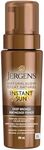 Jergens Natural Glow Instant Sun Sunless Tanning Mousse - Deep Bronze, 180 mL