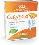 Boiron Coryzalia Children for colds and colds symptoms, 15 unit-doses (1 ml each). Baby Cold sterile drinkable unit-doses for nasal congestion, runny nose and rhinitis Non-drowsy