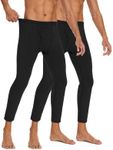 SIMIYA 2 Packs Mens Long Johns with