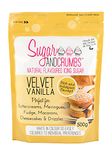 Sugar and Crumbs Natural Flavoured Icing Sugar, Confectioners Powdered Sugar - for Baking, Frosting, Dusting, Decorating Royal Icing Cake, Cupcakes, Buttercreams Velvet Vanilla 500g