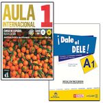 Aula Internacional 1 A1 Textbook New + Dale al DELE A1 (Dele Exam Preparation) With CD