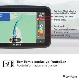 TomTom GO Classic Lite 5-Inch Sat Nav – GPS Navigation System