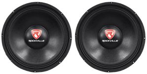 Rockville RVP12W8 1200w 12" Pro Subwoofers 8 Ohm Raw Sub Woofers 40 Oz Magnets