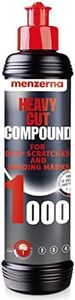 menzerna "Heavy Cut Compound 1000" I Abrasive Polishing Compound for Deep Scratches, Sanding Marks, Swirls & Holograms I Buffing and Polishing Compound for Scratch Repair I Silicone Free I 8 fl oz.