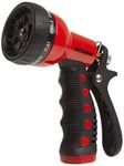 Dramm 12701 9-Pattern Revolver Spray Nozzle, Red