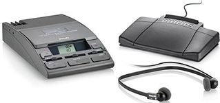 Philips LFH072052 720-T Desktop Analog Mini Cassette Transcriber Dictation System with Foot Control