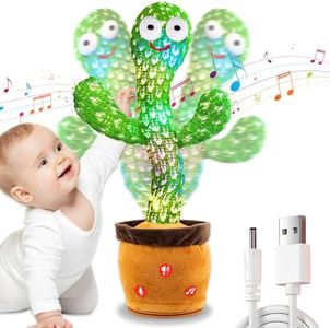 ROYPOUTA Dancing Talking Cactus Toy for Kids