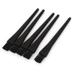 uxcell 5 Pcs Black Plastic Handle PCB ESD Anti Static Cleaning Brush