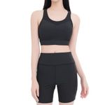 Inmarces Workout Sets for Women 5 PCS Yoga Outfits Activewear Tracksuit Sets, Black2pcs, XL