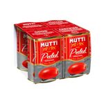 Mutti - Pelati Peeled Tomatoes, 400g, (Pack of 4)