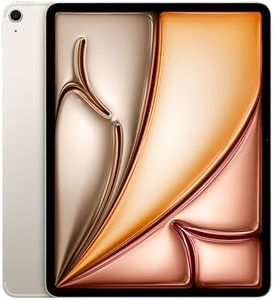 Apple iPad Air 13-inch (M2): Liquid Retina display, 1TB, Landscape 12MP Front Camera/12MP Back Camera, Wi-Fi 6E, Touch ID, All-Day Battery Life - Starlight