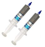 SWAPKART Thermal Compound Paste Use in Coolers Heat Sink for CPU and Chipsets (Grey, 30 g)(Pack of 2)