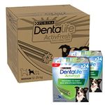 DENTALIFE ActivFresh Medium Dog Treat Dental Stick 24 Sticks, Pack of 2