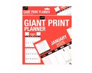 2025 Giant Print Calendar | Month to View | Wall Planner | Wall Hanging Organiser | Bound Eco Friendly Giant Wall Planner | Great for Home, Office, School, Uni, College & More