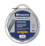 Husqvarna 639005102 Titanium Force String Trimmer Line .095-Inch by 1/2-Pound Donut