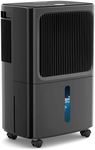 VEAGASO 34 Pint Black Dehumidifier 