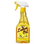 HOWARD Lemon Oil Furniture Polish Trigger Spray Cleaner for Wooden Items Using Real Citrus Oils 473ml