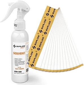 SAPLIZE Golf Regripping Kits with 15 Paper Tapes, 5oz Solvent