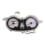 Mokuo Motorcycle Speedometer Odometer Gas Gauge Fit for Chinese GY6 Scooter Mopeds Jonway 125cc 150cc Parts