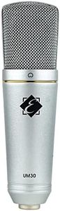 EAGLETONE UM30 Gris - Microphone USB Cardioïde Statique PC et Mac pour Broadcast et Enregistrement Streaming, Podcasting, Conférence, Home Studio Mao, Voix Off
