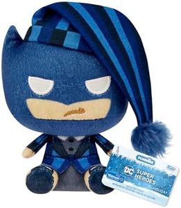 Funko DC Comics - Batman Holiday US Exclusive Plush Toy, 4-Inch Size