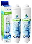 2X AquaHouse AH-UIF External Fridge Water Filter fits Samsung DA29-10105J & LG 5231JA2010B Fridge Freezers (Replaces External Filters only)