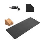 Tamstone Guitar Work Mat and Neck Rest - Guitar Maintenance Support - Repair Work and Maintenance - Bass, Acoustic, Ukulele, Banjo and Mandolin Guitars - Includes Cleaning Cloth and String Winder