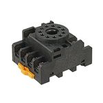 uxcell PFY113A 11 Round Pin Square Socket for MK3P-I Power Relay