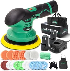 BATOCA Cordless Car Buffer Polisher with Batteries