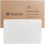 TOSORO - Stone Bath Mat, Diatomaceo