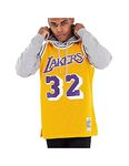 Mitchell & Ness Los Angeles Lakers Mitchell & Ness Jersey NBA Swingman Home Jersey Magic Johnson 32 Yellow - XL