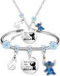Funny Initial Stitch Necklace Brace